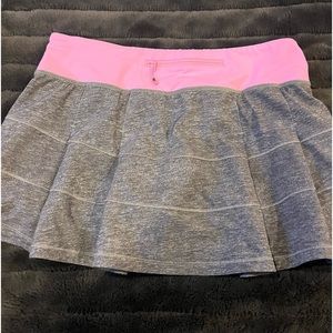 Size 6 grey Lululemon skirt